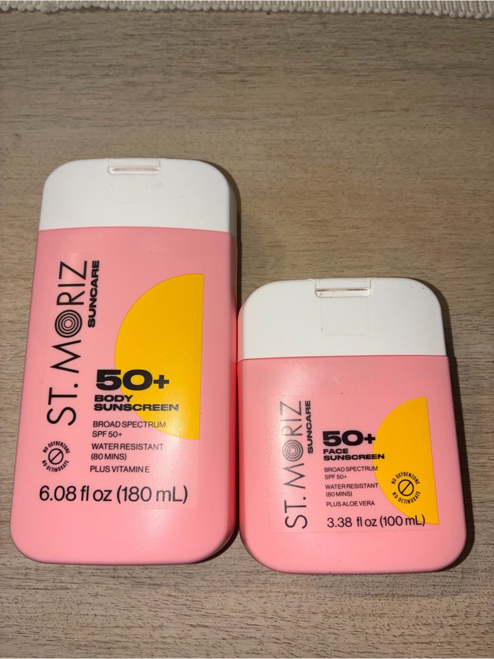 St.Moriz SPF 50+ Face & Body Sunscreen Duo